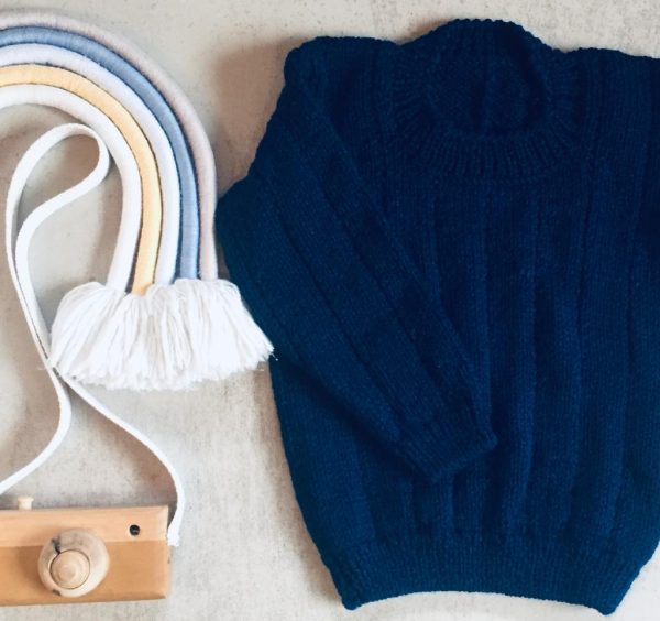 Sweter tejido a mano T4-6