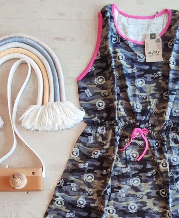 Vestido Algodon Alpiste T8-10 (nuevo)