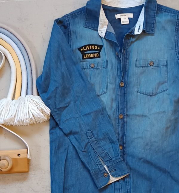 Camisa jean cheeky T10