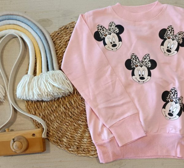 Buzo Minnie rustico Talle 4 al 16